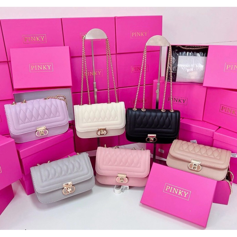 กระเป๋าแบรนด์ PNK งานกล่อง