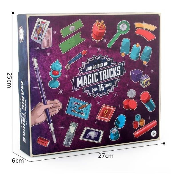 Jumbo Box of  Magic Trick 75 Trick มายากล ชวนเด็กๆ มาแสงดมายากลกัน