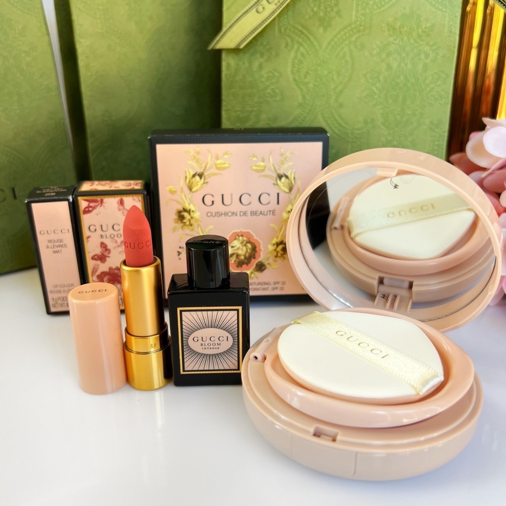เซ็ทน้ำหอมจิ๋ว Gucci Bloom Intense Perfume &amp; Beauty Set 3 items