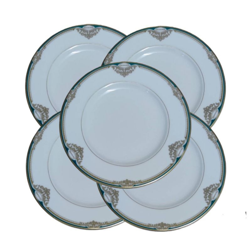Trussardi Bread Plates จานขนม 1set/5pc.