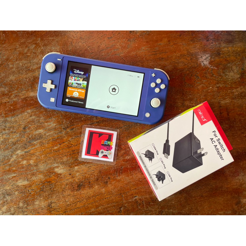 (CFWAtmosphere) Nintendo Switch Lite Blue สีน้ำเงิน มือสอง(USED) เครื่องเล่นเกมส์พกพา#2