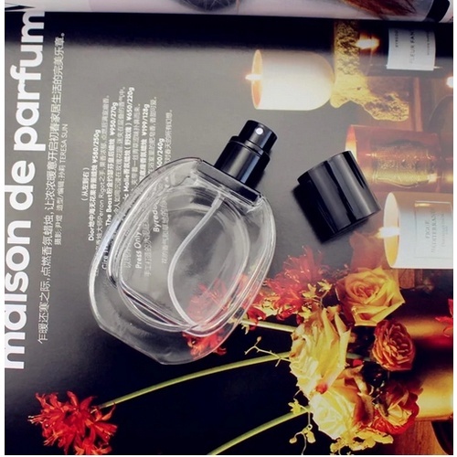 ขวดบรรจุน้ำหอม ปริมาณ 30 ml. ขวด Diptyque คละสีฝา