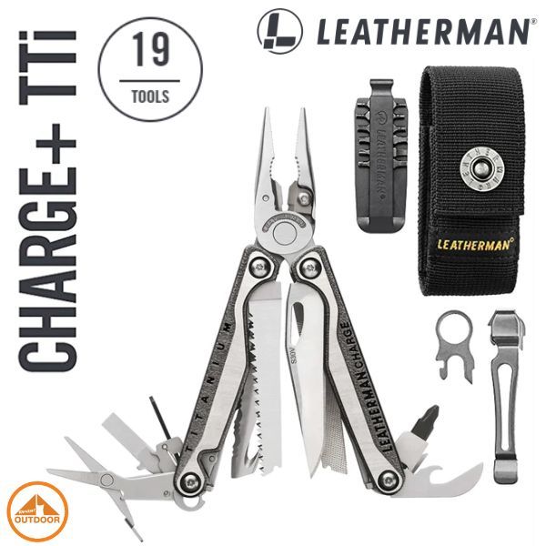 Leatherman Charge Plus TTi เครื่องมืออเนกประสงค์วัสดุทำจากไทเทเนียม