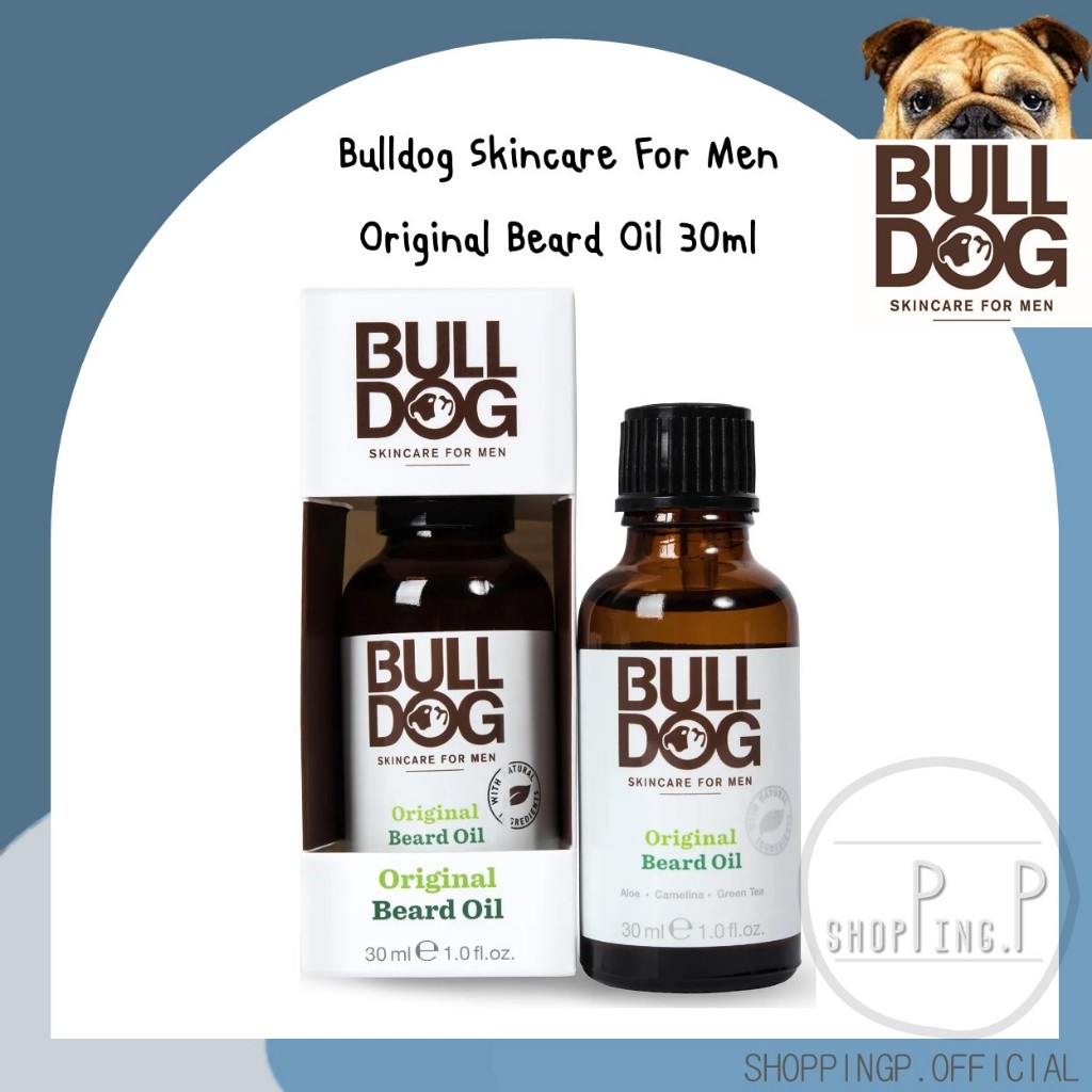 ✳️[แท้ 100%/พร้อมส่ง]✳️ Bulldog Skincare For Men Original Beard Oil 30ml น้ำมันบำรุงหนวดเครา และบำรุงผิว