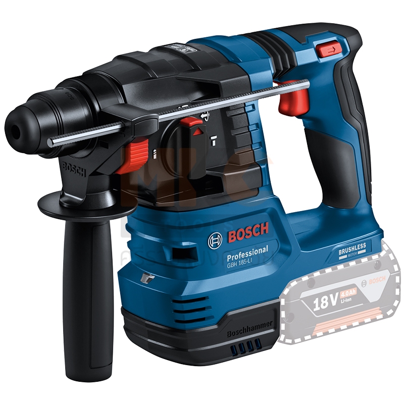 Bosch สว่านโรตารี่ ไร้สาย 18V GBH185 LI เครื่องเปล่า