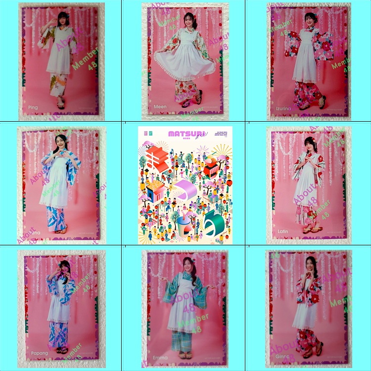 แอคพิเศษ [C] Matsuri 2023 (4/4) CGM48 ปิ๊ง มีน รินะ นีน่า ลาติน เจเจ มิลค์ เคียล่า ทูแบม พะแพง Cgm ฺรูปพิเศษ บูธเมม