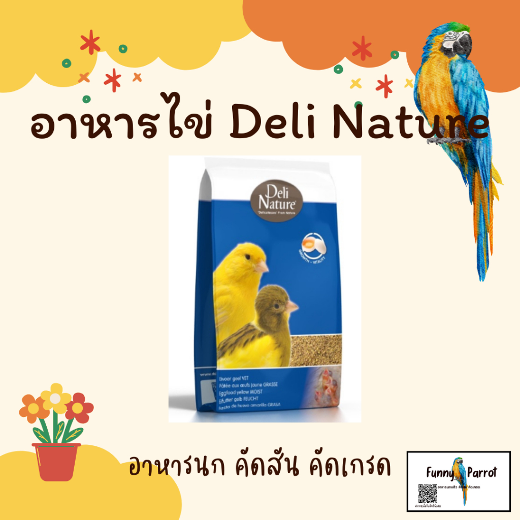 อาหารไข่ผง(ไข่ผง) อาหารนก หนูแฮมสเตอร์ กระรอก ชูก้า (แบ่งขาย 200-500กรัม)