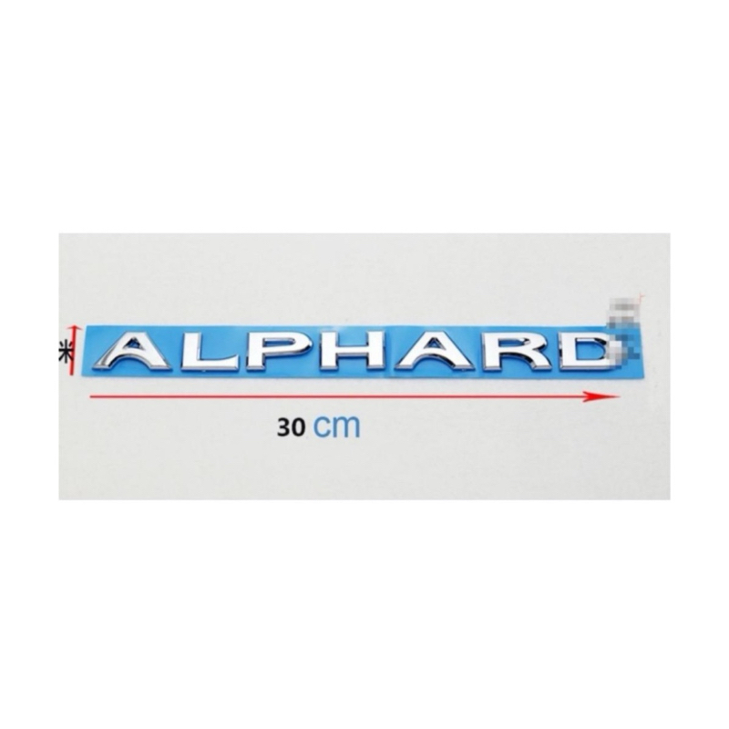 โลโก้ ALPHARD สำหรับติดท้ายรถ