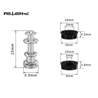 RISK อะไหล่ลูกสูบมือเบรค XT Shimano XT และยางโอริง