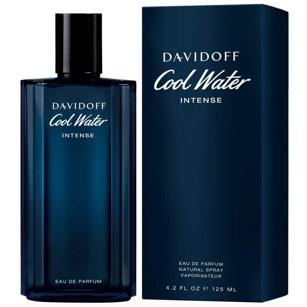 【ของแท้ % 】 ส่งฟรี น้ำหอม Davidoff Cool Water Intense EDP 125 ml. *กล่องซีล*