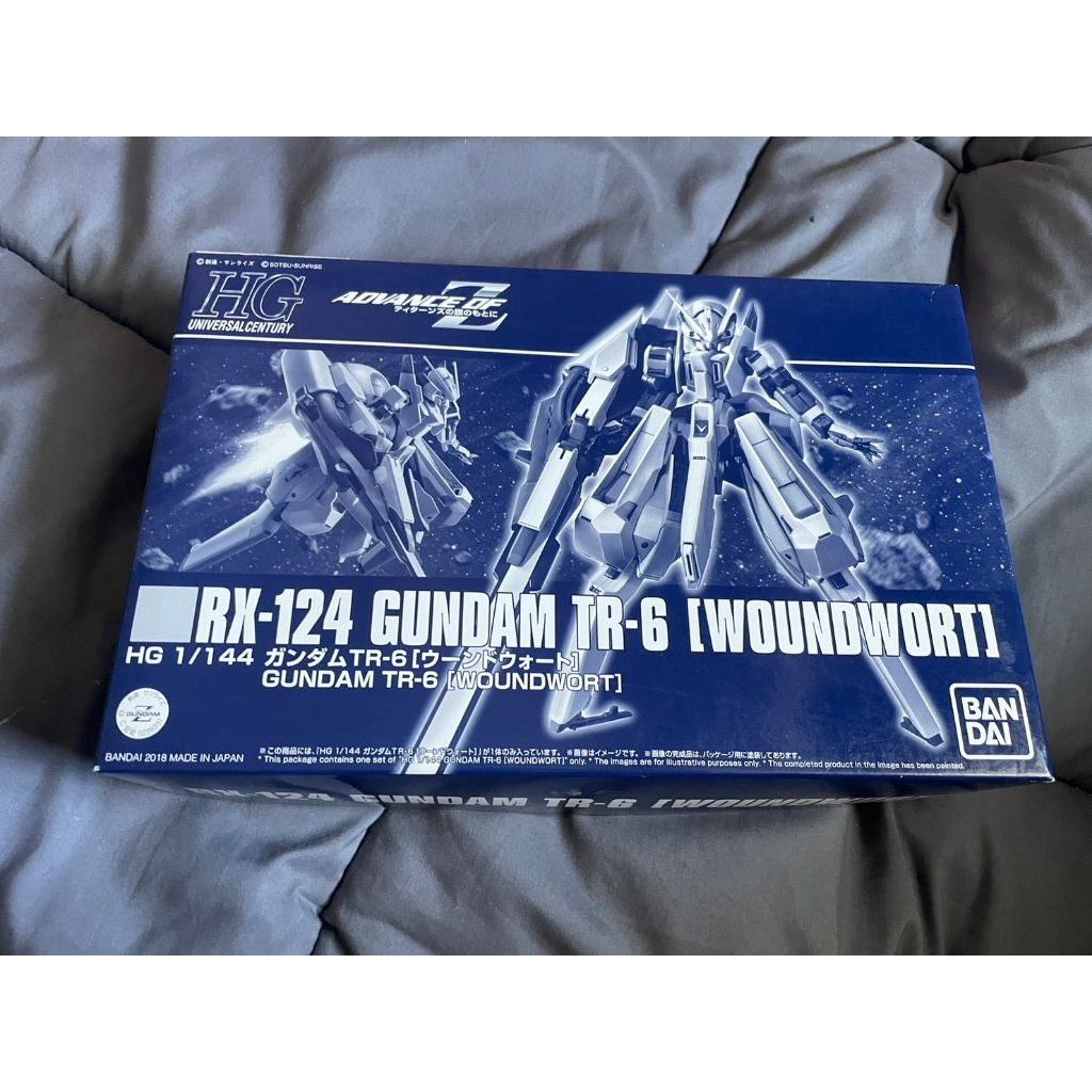 BANDAI HG 1/144 RX-124 Gundam TR-6 Woundwort Advance of Z The Flag of Titans มือ1
