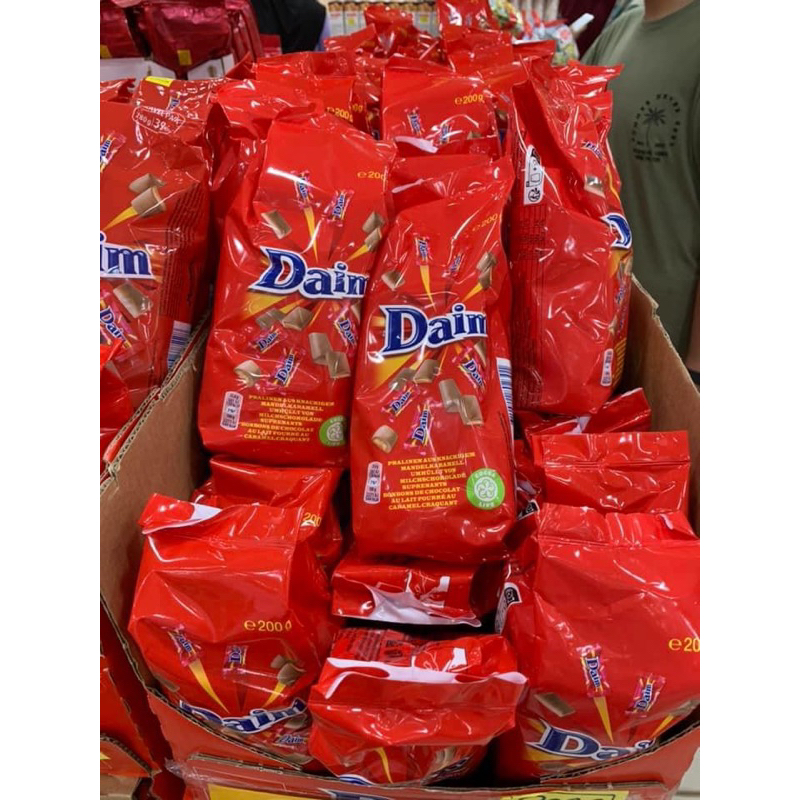 Daim chocolate จากประเทศสวีเดน ขนาด 250,460กรัม