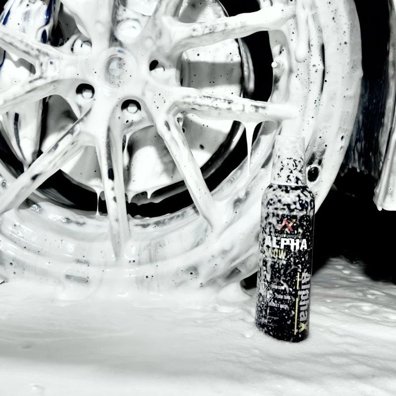 Alpha Snow 500มล. น้ำยาล้างรถ เกรดดีเทลลิ่ง โฟมล้างรถ แชมพู สลายคราบ เคลือบเงา เคลือบสี รถยนต์ ปลอดภัย หัวเชื้อ Car thumbnail 5