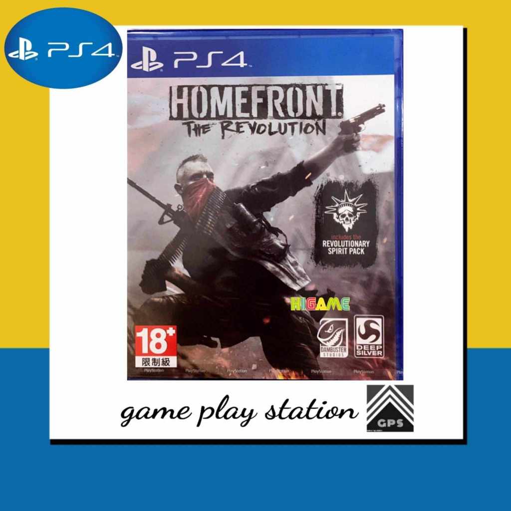 ps4 homefront the revolution ( chinese/english zone 3 )