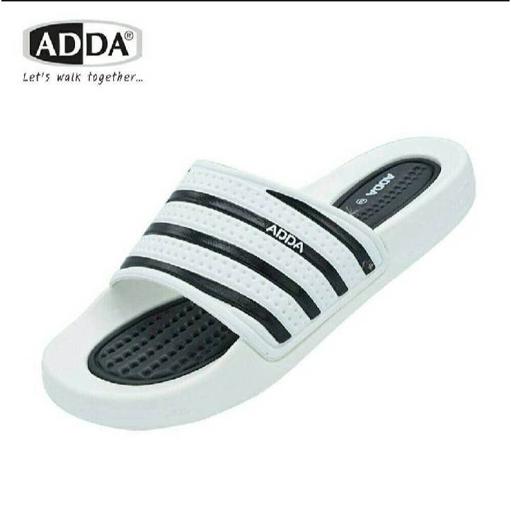 ADDA 3T15 รองเท้าผู้ชาย รองเท้า​แตะแบบสวม รองเท้าแตะผู้ชาย ไซส์ 10=44 ของแท้ ถูกชัวร์
