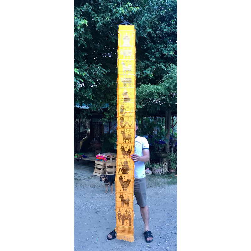 ตุงไหมพรม 12 ราศรี ตุงไหมพรม 12 นักกษัตริย์ ตุงมงคล ราคาต่อผืน - รูปที่ 5