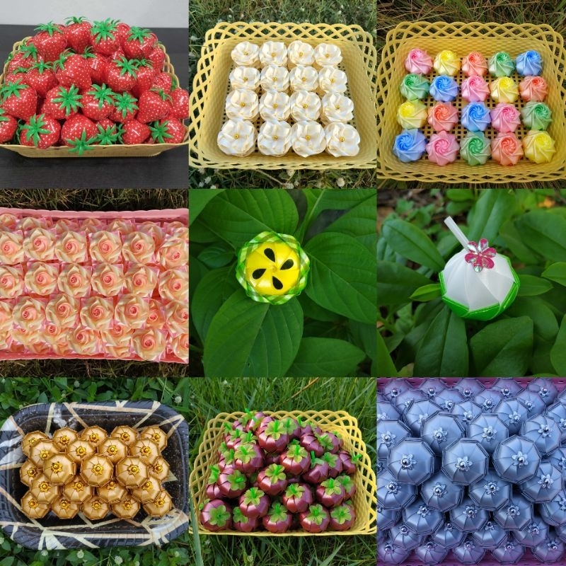 ⭐พร้อมส่ง⭐ริบบิ้นโปรยทาน (ตัวเปล่า+พร้อม)
