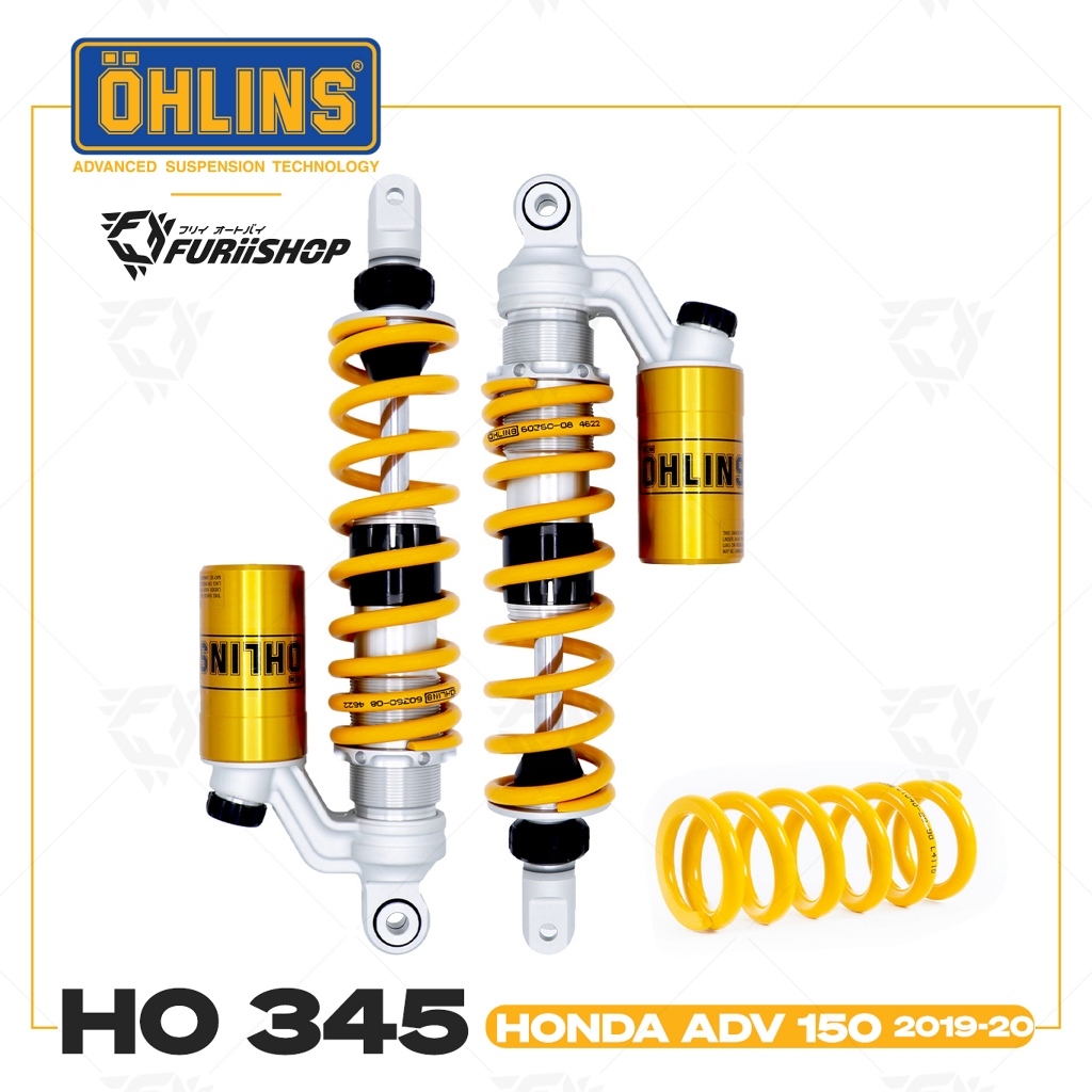 โช๊คหลัง Ohlins HO 345 For HONDA ADV 150 2019-20 /160 2022+
