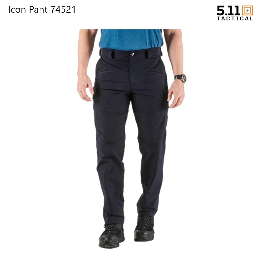 5.11 Tactical Icon Pant กางเกงขายาวสไตล์แทคติคอลที่มีความทนทาน ใช้งานได้อเนกประสงค์ เคลื่อนไหวคล่องต