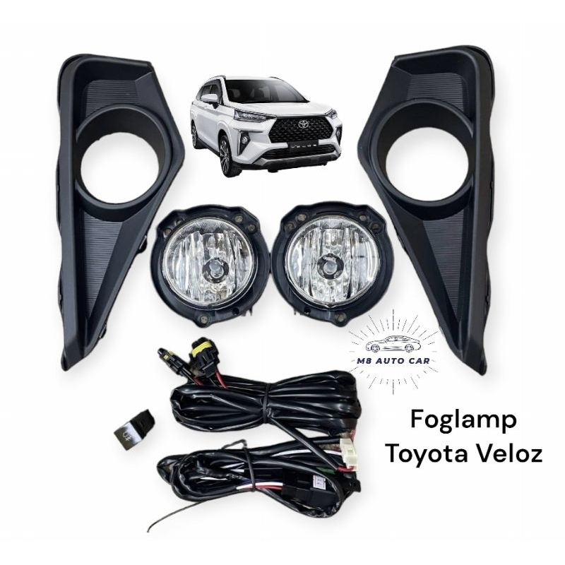 ไฟตัดหมอก Toyota Veloz ปี20222 2023 2024 สปอร์ตไลท์ Foglamp Toyota Veloz