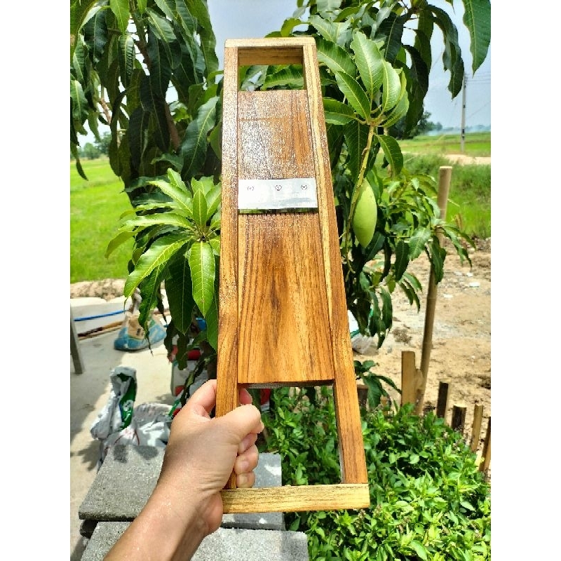 มีดสไลด์แบบเส้น 7 ซม. 1 ใบมีด 4×4 มิล (ขนาดเส้นสั่งทำได้ 2×2 มิล ขึ้นไป) สไลด์กล้วย เผือก หน่อไม้ มัน - รูปที่ 4