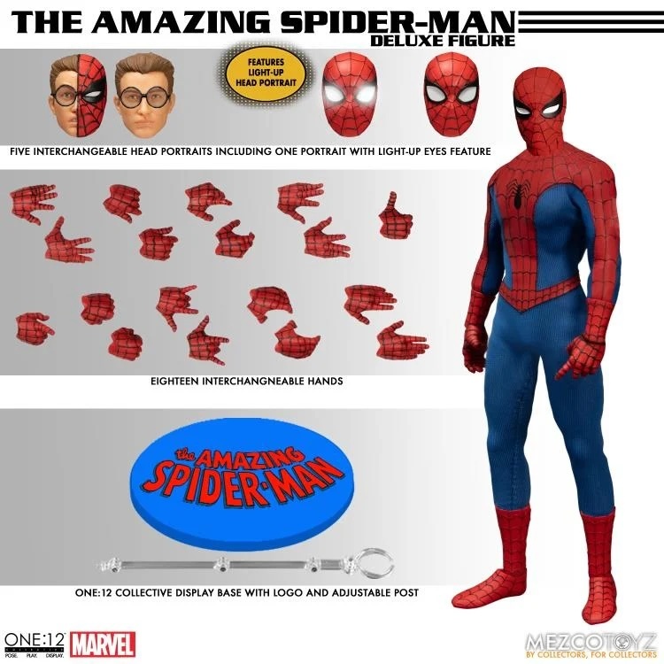 Mezco One:12 Collective Marvel’s The Amazing Spider-Man Deluxe Edition [พร้อมส่ง/ของใหม่]