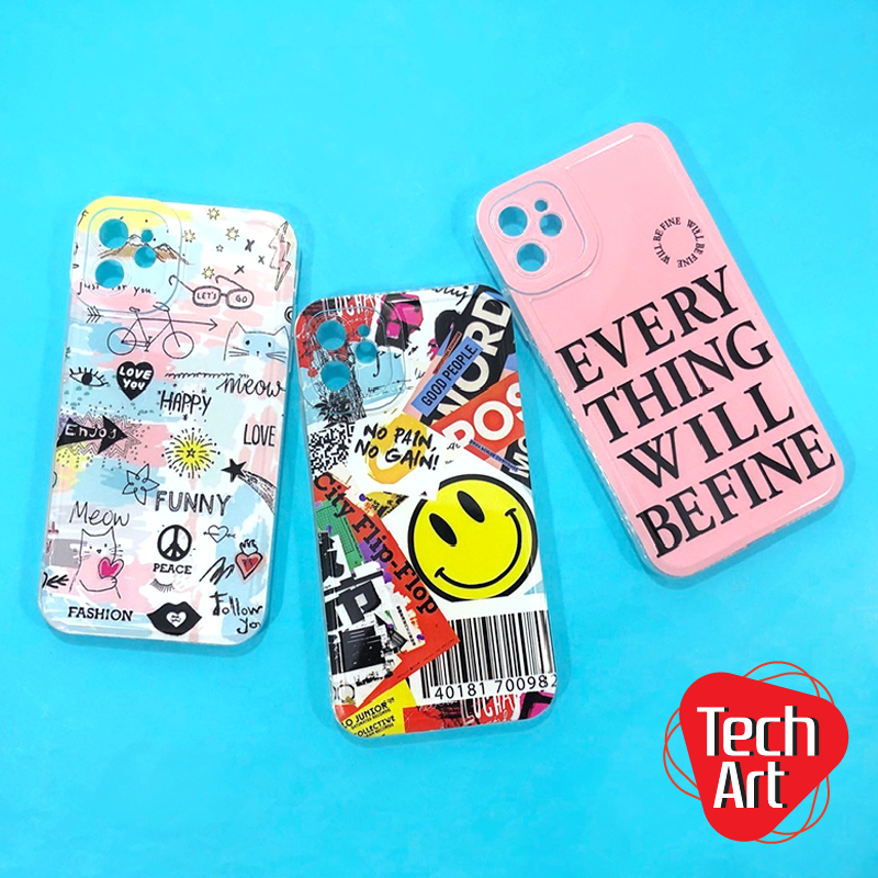 เคสมือถือนิ่มใสรุ่น I7+ 11 15 15 Pro 15 Pro Max // Realme C53 C55 Xiaomi Redmi 9A Redmi 12C Redmi 13