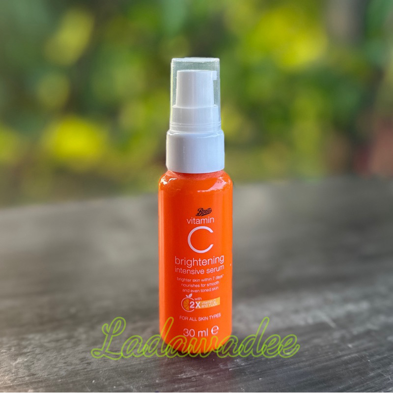 Boots Vitamin C Brightening Intensive Serum บู๊ทส์วิตามินซี เซรั่ม