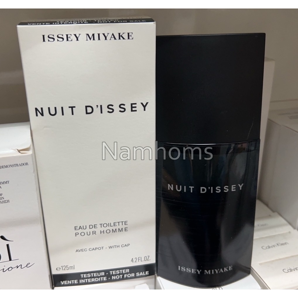 น้ำหอม กล่องเทสเตอร์ Issey Miyake Nuit D'Issey EDT 125ml For Men Tester