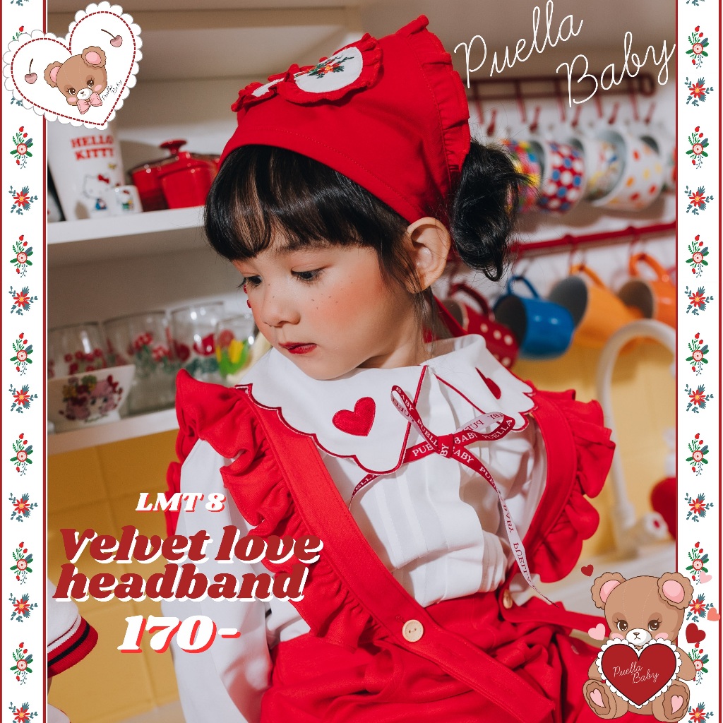LMT 8: Velvet love headband