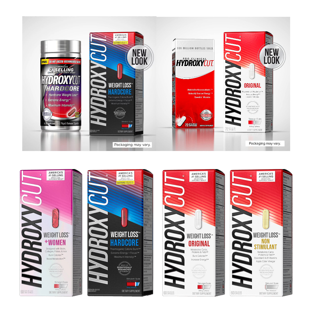 สินค้าพร้อมส่ง*Weight Loss Hardcore & Super Elite Hydroxycut