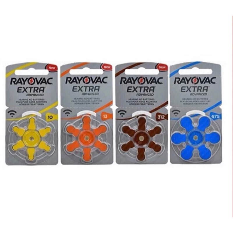 #ถ่านเครื่องช่วยฟัง
#RAYOVAC
#ขนาด1013
#ขนาด312
#ขนาด675