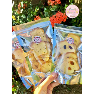 ปังกรอบ♨️ขนมปังกรอบ🔥ส่งของทุกวันค่ะ🥰 มี5รสชาติ รสนมเนย,เนยกระเทียม,โกโก้,นมฮอกไกโด
