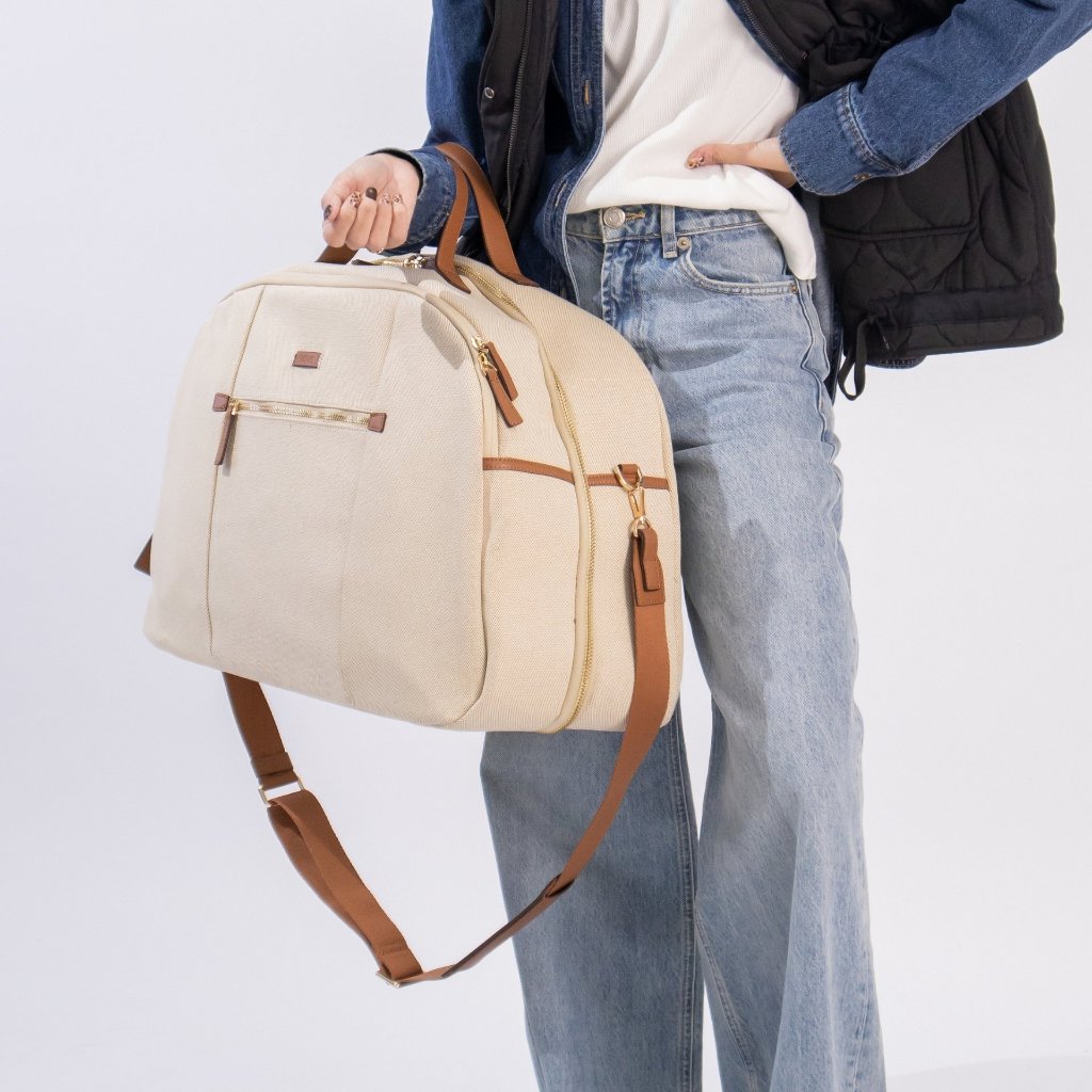 COVE Carry-All Travel Bag ผ้าแคนวาสกันน้ำ มีช่องใส่ laptop