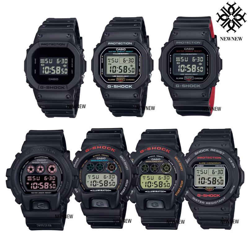 G-SHOCK CASIO นาฬิกาข้อมือ DW-5600UBB-1 DW-5600UHR-1 DW-5600UE-1 DW-6900U-1 DW-6900UB-9 ของแท้ประกันศูนย์ 1 ปี