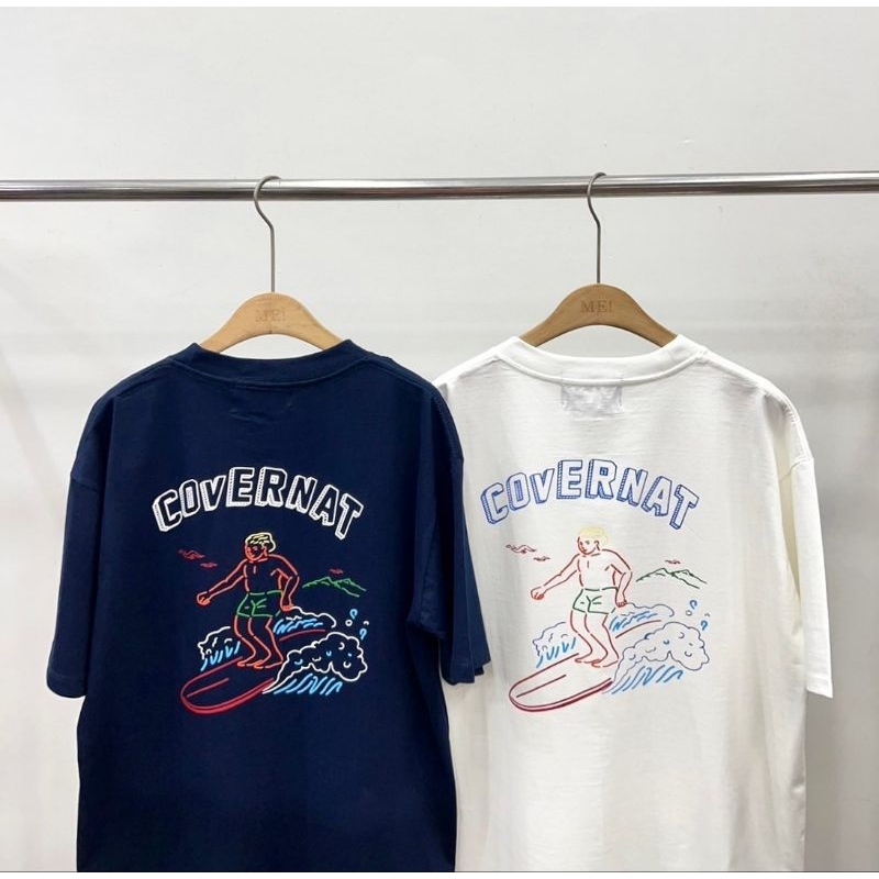🏄🏄Covernant🏄‍♂️🏄‍♂️เสื้อยืด CMA ทรง Oversize อก 44-46" ผ้าคอตตอน 💯