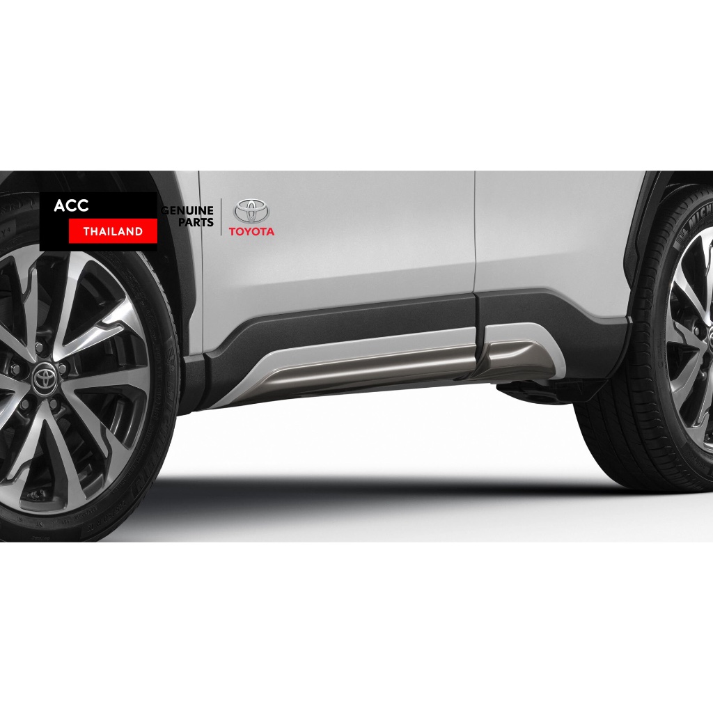 [โปร PayDay 25 - 30 เม.ย.67] ของแท้ Toyota New Corolla Cross คิ้วกันกระแทกประตู Side Molding (URBAN SPORT II)