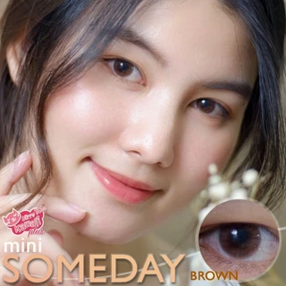 คอนแทคเลนส์ Mini Someday Brown/ Gray (Kitty Kawaii) ขนาดมินิ 🌷 ธรรมชาติ ตาหวาน