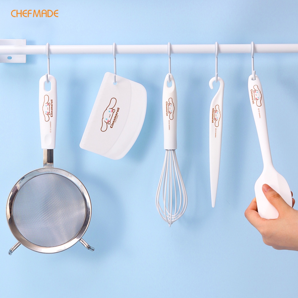 Chefmade Cinnamoroll ช้อนตวง พายซิลิโคน แปรงซิลิโคน แผ่นตัดแป้ง อุปกรณ์เบเกอรี่