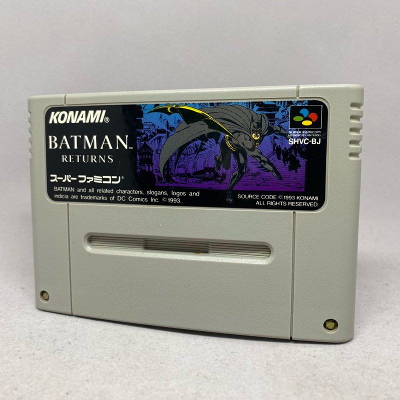 Batman Returns | ตลับเกมส์แท้ Nintendo Super Famicom Cartridge | SFC | Original Japan