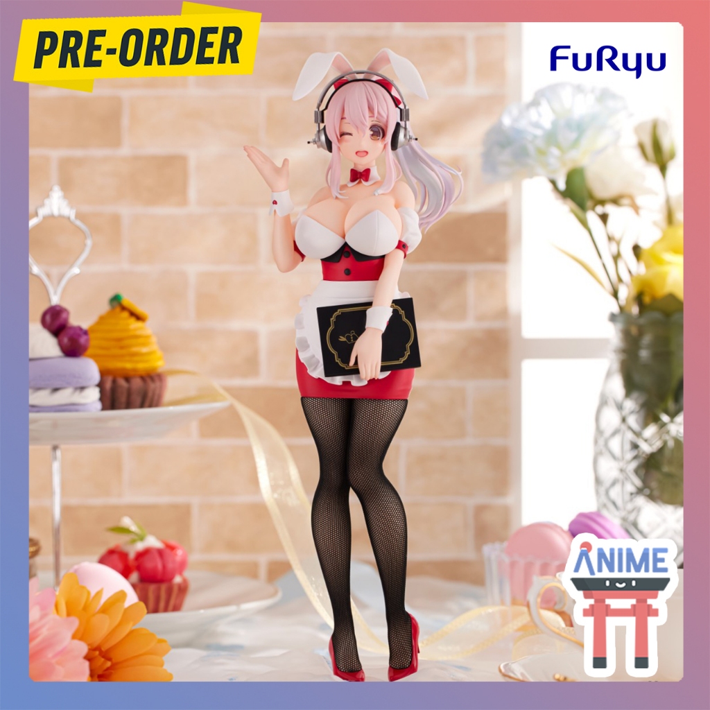 [พรีออเดอร์] SoniComi (Super Sonico) - Sonico - BiCute Bunnies - Waitress ver. (FuRyu) figure โซนิโก