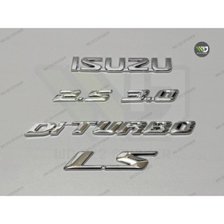 โลโก้ LS / DiTURBO สำหรับ ISUZU D-MAX ปี 2002-2005  **ราคาต่…