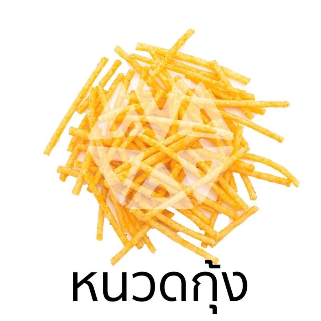 *ขนมปี๊บแบ่งขาย* ขนมปี๊บหนวดกุ้งบาร์บีคิว กรอบ มัน อร่อย VFOOD ขนาด 250g 500g และ 1000 กรัม ใส่ถุงซิปล็อกซีลอย่างดี