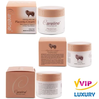 ครีมบำรุงผิวหน้า Careline Placenta/Lanolin Cream 100 ml 24 Hour Time Release
