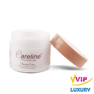 ครีมบำรุงผิวหน้า Careline Placenta/Lanolin Cream 100 ml 24 Hour Time Release
