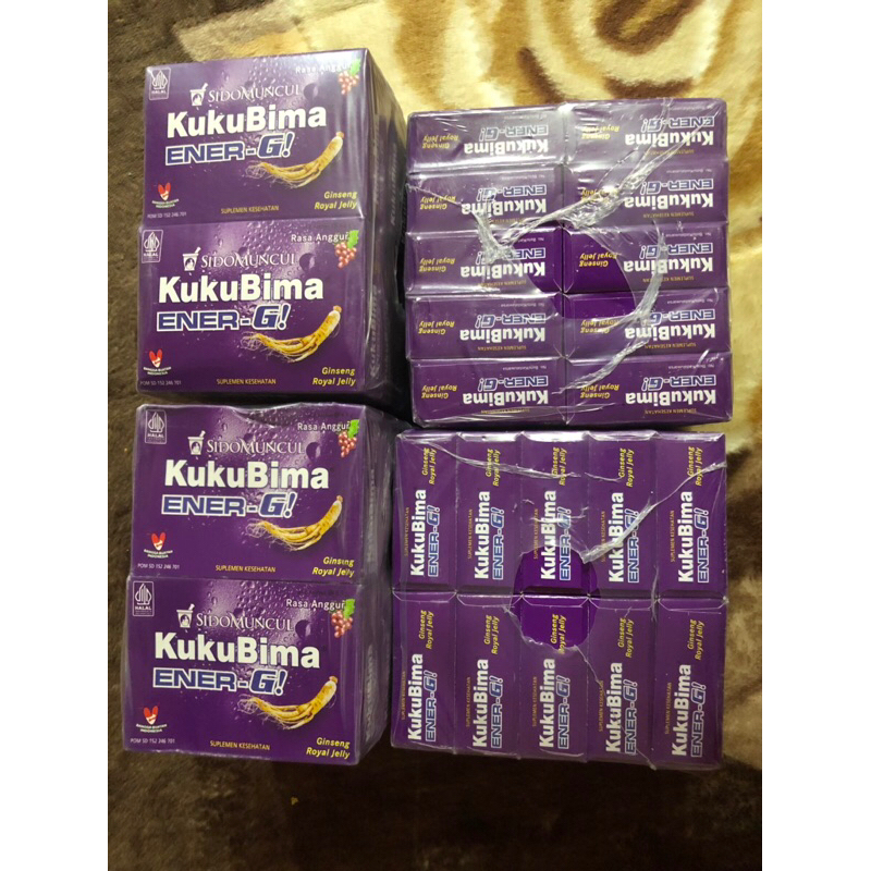 kukubima เครื่องดืมผลไม้ เครื่องดืมเกลือแร่ สำหรับออกกำลังกาย 1 กล่องมี 6 ซอง