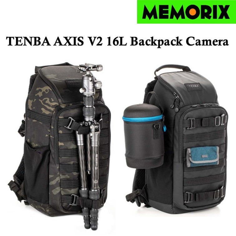 TENBA  AXIS V2 16L Backpack Camera กระเป๋ากล้อง AXIS V2 16L BACKPACK (Black / Multicam Black)