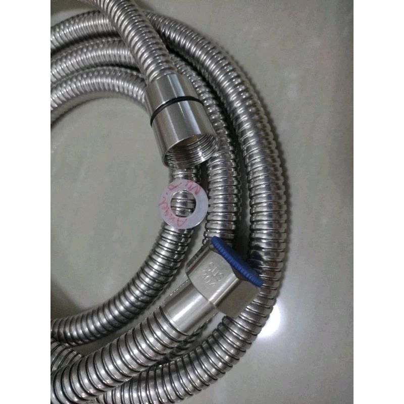 สายฝักบัวอาบน้ำ สายชำระ หนานุ่ม​ เครื่องทำน้ำอุ่นน้ำออกเข้า  สแตนเลสSUS 304