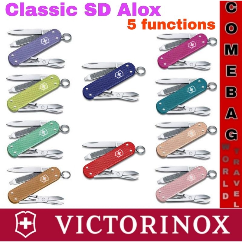 มีดพับVictorinox Classic SD Alox ของแท้ Swiss Made