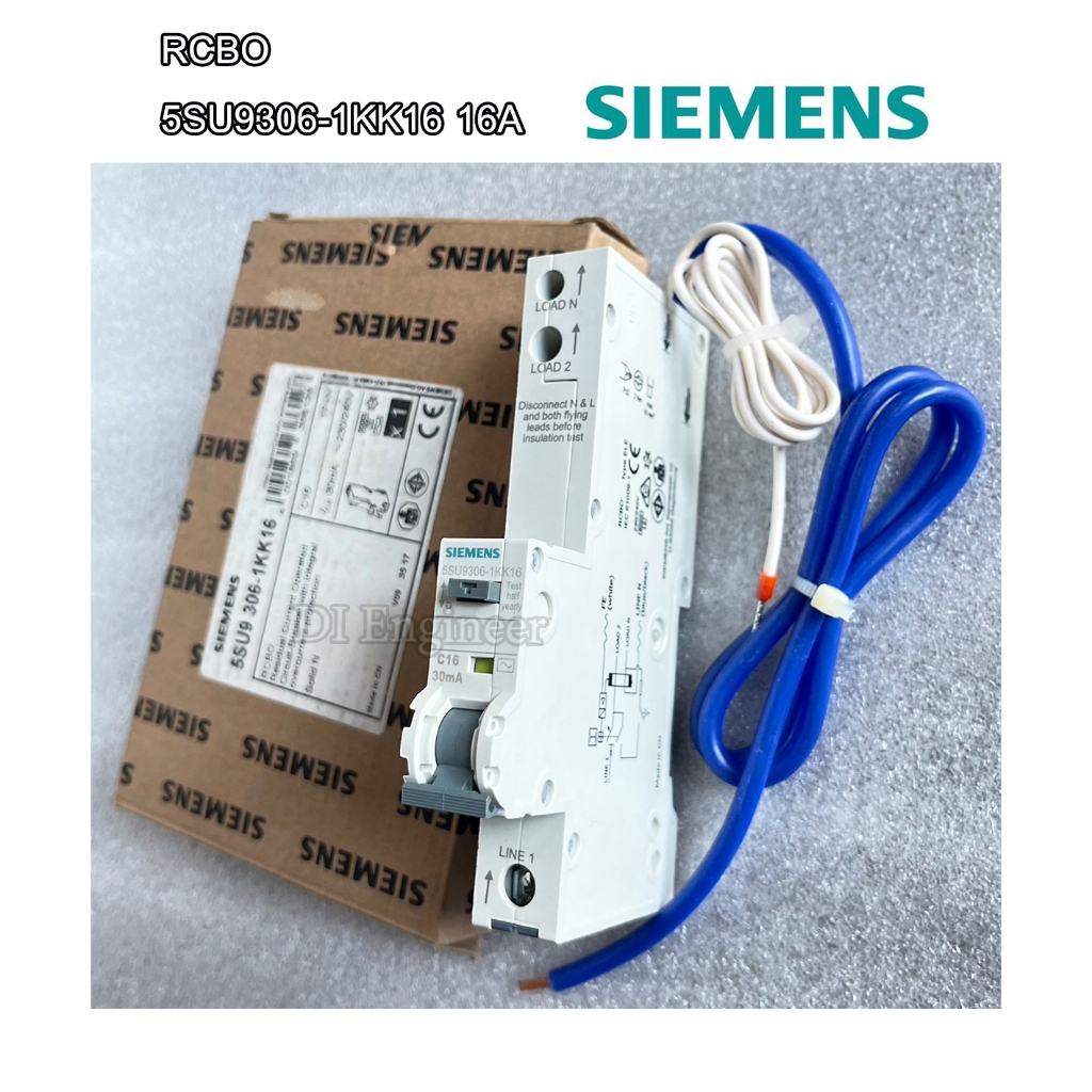 RCBO กันดูด ยี่ห้อ SIEMENS รุ่น 5SU9306-1KK16 16A , 5SU9306-1KK20 20A